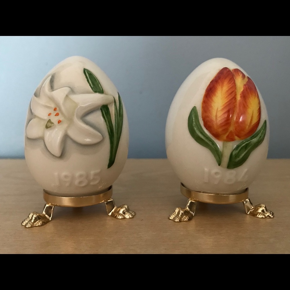 Goebel Collectible Porcelain Eggs GUC